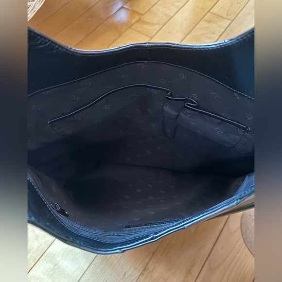 Black Kenneth Cole Shoulder Bag - Picture 3 of 3